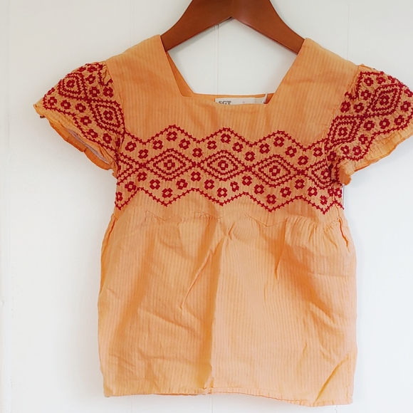 Sgt. Fletcher Girls Embroidered Top - Picture 1 of 11